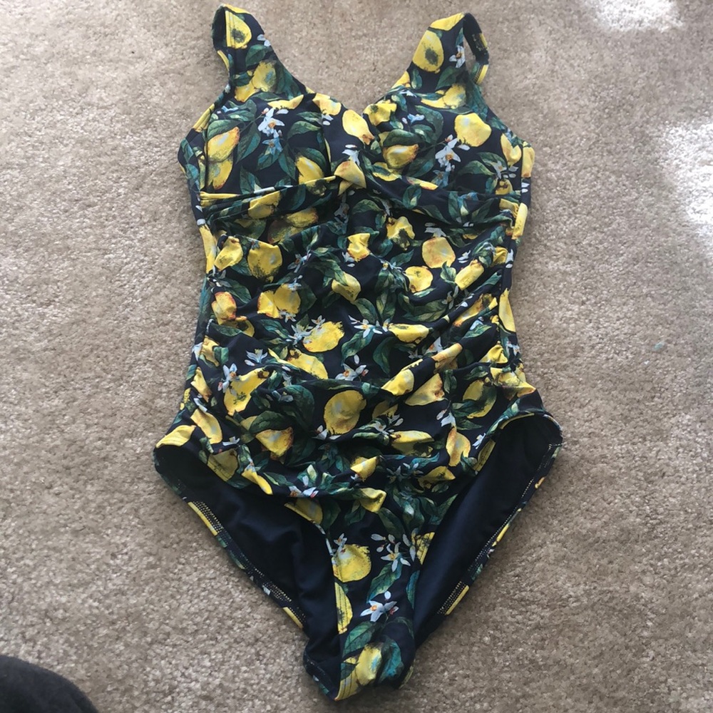 One piece bathing suit